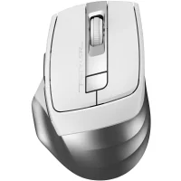 Мышь A4Tech Fstyler FG35S (серебристый/белый) фото 1